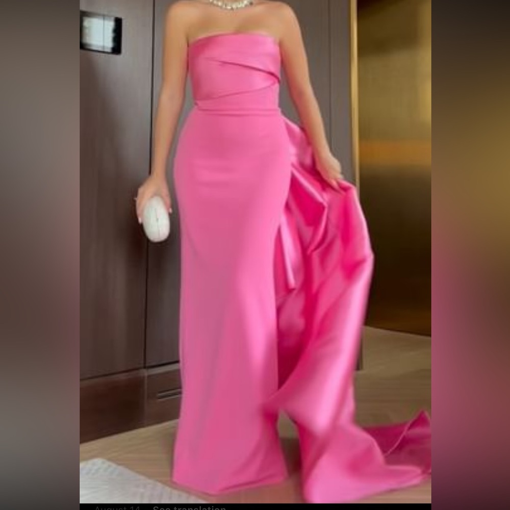 Solace London The Kinsley Maxi Dress in Rose Pink